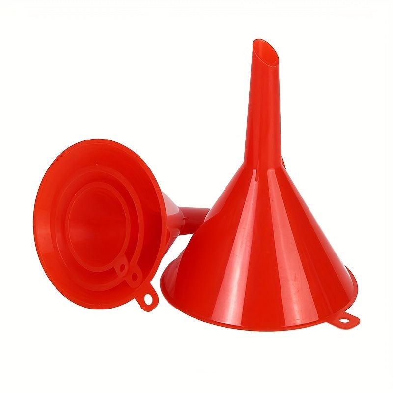 Set of 4 Multipurpose Funnels for Adding Liquids