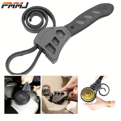 Rubber Belt Wrench Adjustable Bottle Opener Auto Filter Car Repair Spanner