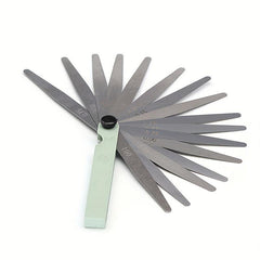 Metric Thickness Feeler Gauge 0 02 1 00mm 17 Blades Mn Steel Measuring Tool