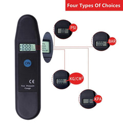 TG101 Digital Car Tire Air Pressure Gauge Meter LCD Display