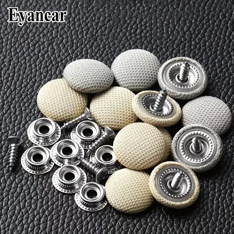 Set of 30 Car Interior Mesh Fabric Roof Buckles & Ceiling Cloth Fixers