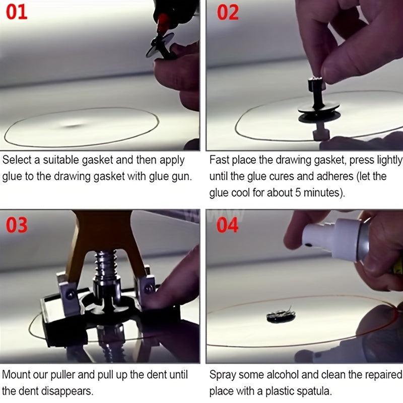 Paintless Dent Repair Kit Car Dent Removal Tool With Tabs