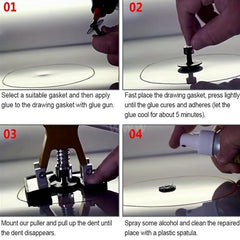 Paintless Dent Repair Kit Car Dent Removal Tool With Tabs