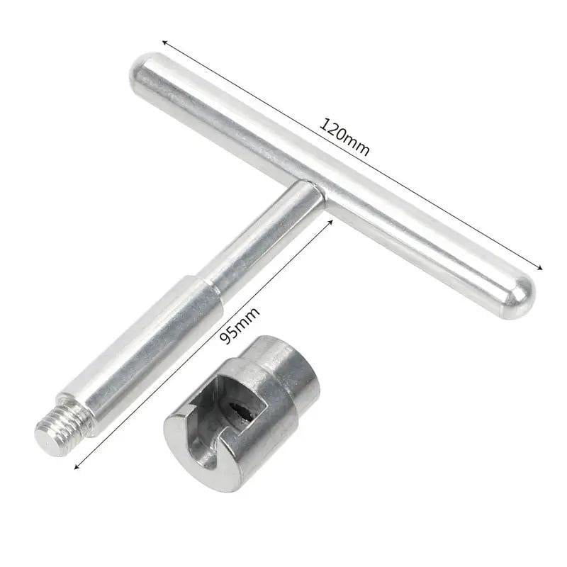 Car Dent Repair Puller Kit with 12/18 Glue Tabs Metal T Handle Dent Remover