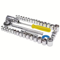 40pcs Socket Drive Ratchet Wrench Set Household Repair Hand Tool Sets Car Repair