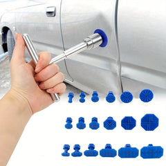 Car Dent Repair Puller Kit 18pcs Tabs T Handle Dent Remover Universal