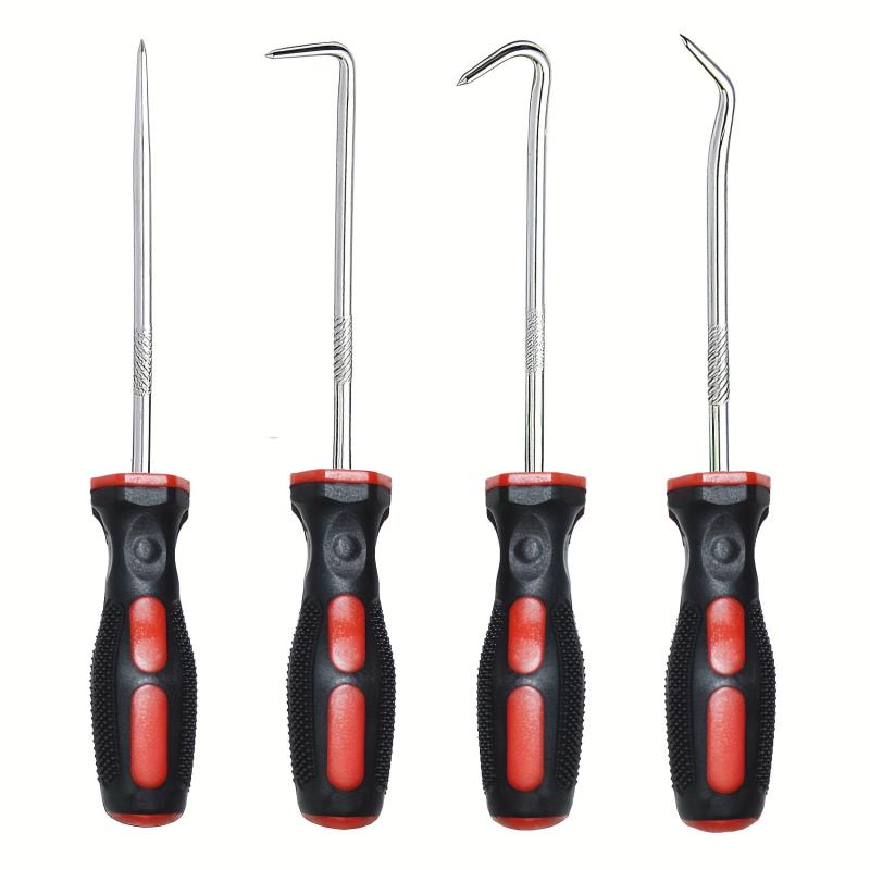 4Pcs Auto Seal O Ring Gasket Pick Hook Puller Set