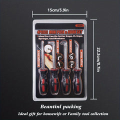 4Pcs Auto Seal O Ring Gasket Pick Hook Puller Set