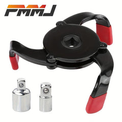 Adjustable 3-Way Filter Wrench Tool 60-100mm Car Repair Special Tools