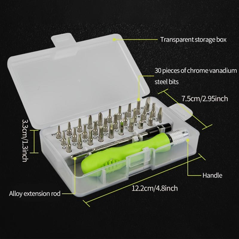 32-in-1 Precision Screwdriver Set for DIY Electronics & Repair