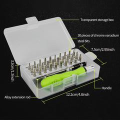 32-in-1 Precision Screwdriver Set for DIY Electronics & Repair