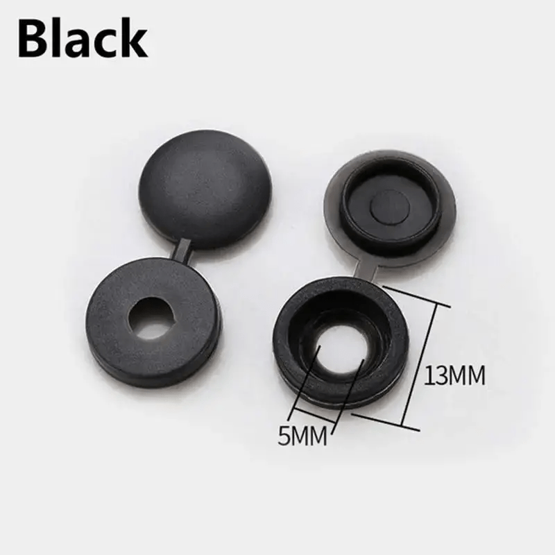100pcs Self Tapping Screw Cross Special Lid Decorative Hole Plug