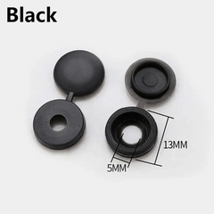 100pcs Self Tapping Screw Cross Special Lid Decorative Hole Plug