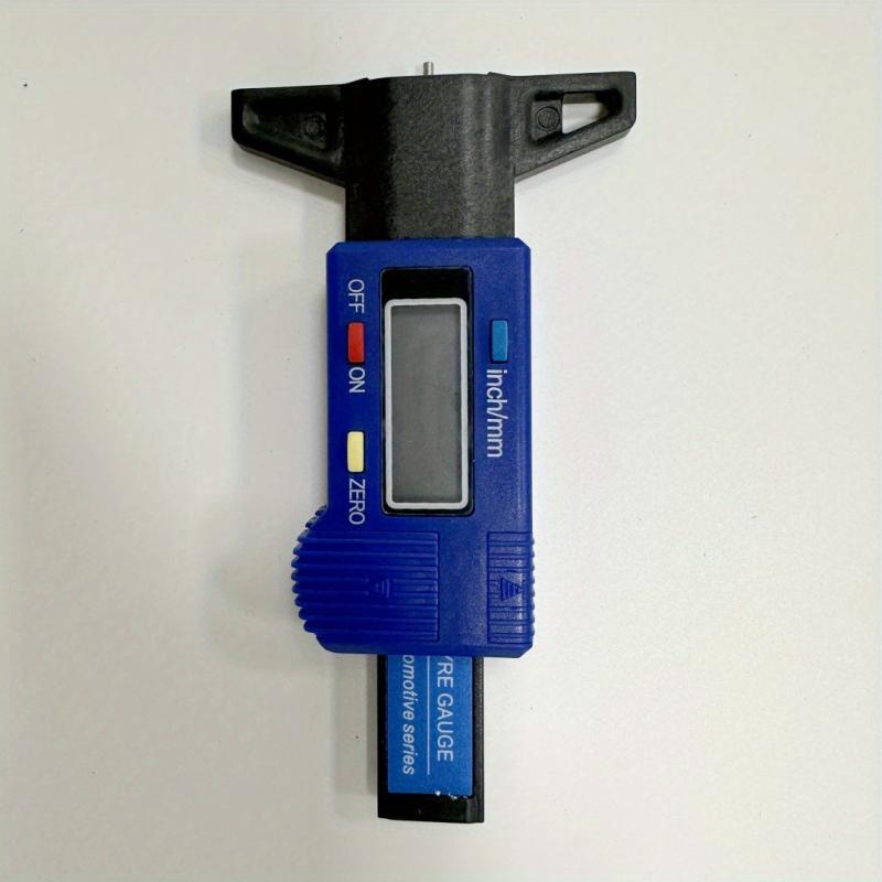 Digital Tire Tread Depth Gauge Tire Car Truck Bike Motor Check Tester