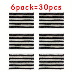 6 Packs Tire Repair Kit Rubber Tire Plugs Strings Tire Puncture Repair Tool