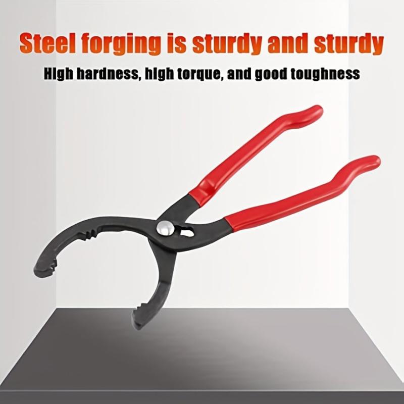 Adjustable Filter Pliers Wrench - Ideal For Engine Filters