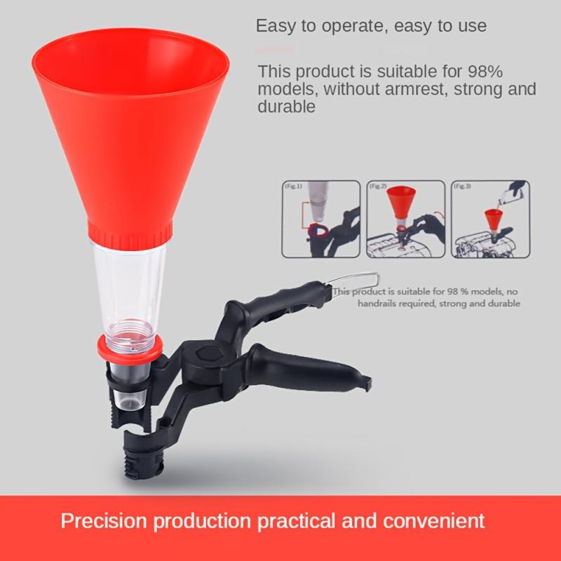 Universal Car Engine Filling Funnel Set PVC Plastic Pour Tool