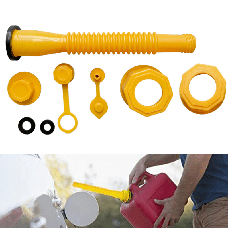 Gas Can Spout Nozzle Vent Kit for Car Fuel System Upgrade