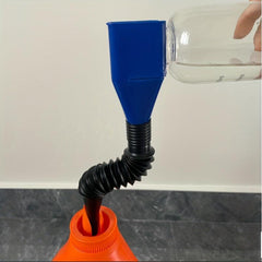 Portable Refueling Funnel with Telescopic Hose