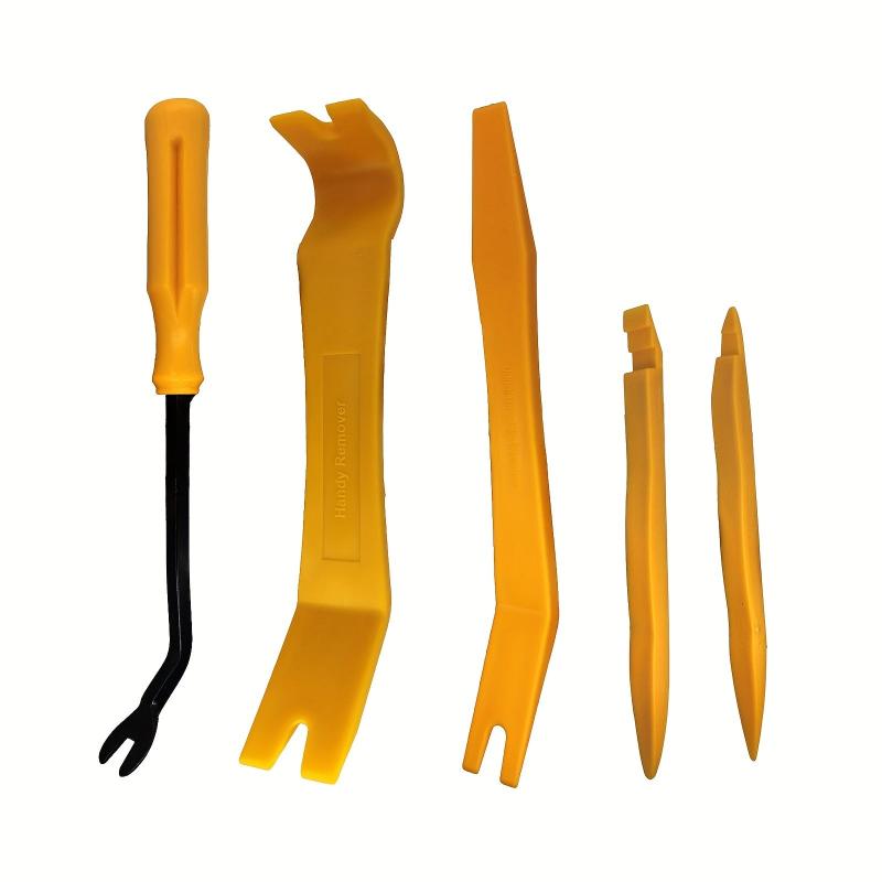 5Pcs Car Interior Removal Tool Kit Pry Fasteners Tools for Door Cleats Dashboard