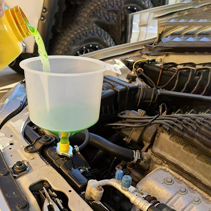 15pcs Coolant Filling Kit Spill Proof Pour Tool for Universal Vehicles