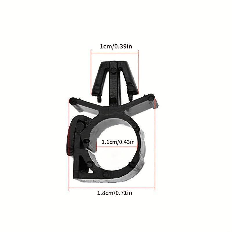 10pc Car Wiring Harness Fastener Route Retainer Clip Clamp Hose Bracket
