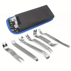 Car Trim Removal Tools Kit Set Stainless Steel Disassembly Pry