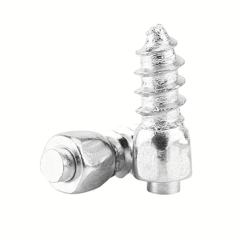 50PCS 12mm Carbide Tire Studs Snow Spikes Anti Slip For Car Snowmobile