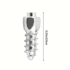 50PCS 12mm Carbide Tire Studs Snow Spikes Anti Slip For Car Snowmobile