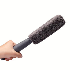 Motorcycle Tire Brush Hub Cleaning Brush Braid Cloth Cleaning Brush