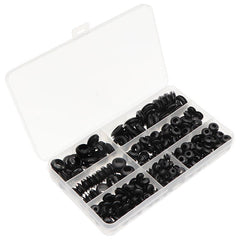 260pcs Rubber Grommet Assortment Set for Cable Gasket and Wire Protection