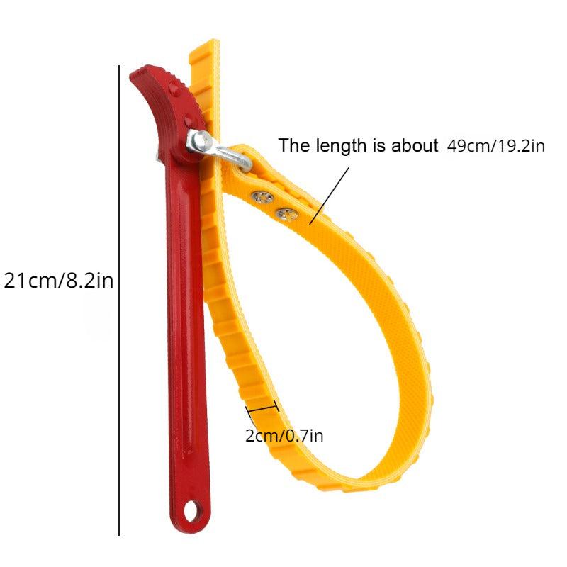 Adjustable Strap Opener Chain Filter Belt Wrench