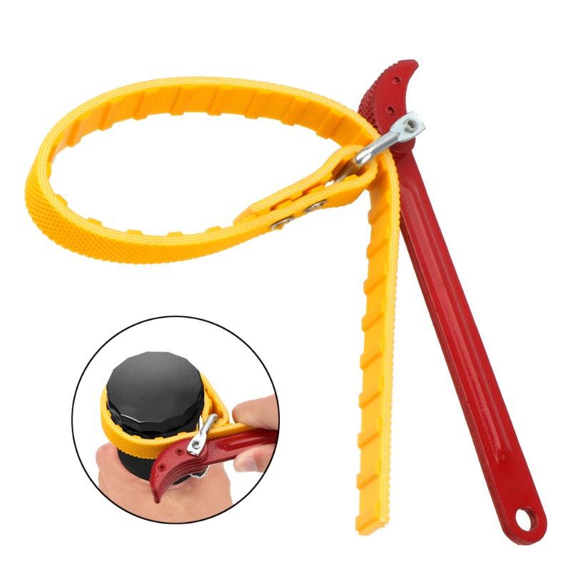 Adjustable Strap Opener Chain Filter Belt Wrench