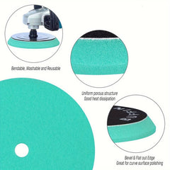 3pcs 12 7 Cm Polishing Pads Hook And Loop Buffing Pads Foam Polish Pad