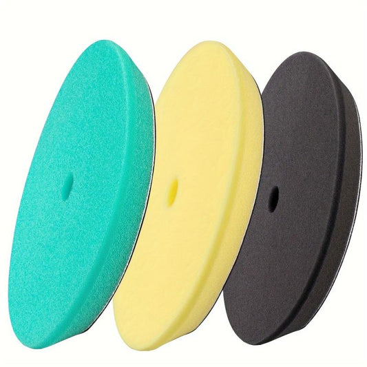 3pcs 12 7 Cm Polishing Pads Hook And Loop Buffing Pads Foam Polish Pad
