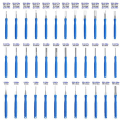 Blue Automotive Wire Harness Plug Terminal Removal Tool