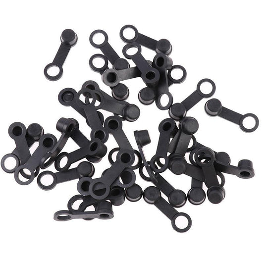 10pcs Car Brake Pump Dust Cap Drain Screw Cap Brake Caliper Sealing Nipple
