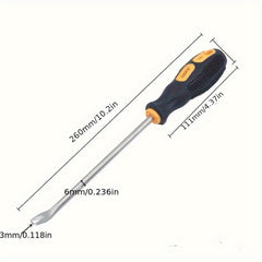 Curved Pry Head Screwdriver Lifting Pry Bar Screwdriver