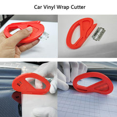 Car Wrapping & Window Tinting Tool Kit Vinyl Scraper Cutter Squeegee Spatulas