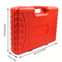21pcs Hand Held Vacuum Pump Tester Set Brake Bleeder Kit