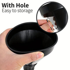 2pcs Flexible Auto Fuel Funnel Handle Wide Mouth Refueling Tool