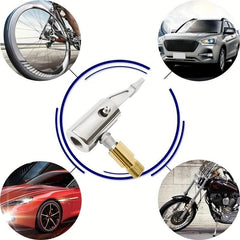 Car Air Pump American Threaded Nozzle Adapter Quick Change Head Clamp Type