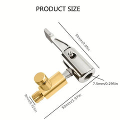 Car Air Pump American Threaded Nozzle Adapter Quick Change Head Clamp Type
