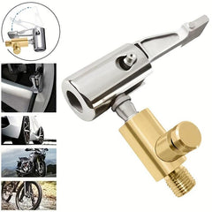 Car Air Pump American Threaded Nozzle Adapter Quick Change Head Clamp Type