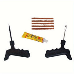 8Pcs Flat Tire Repair Kit with Tire Repair Strings Car Rubber Strips Plug