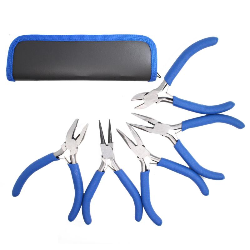 5 inch Mini Pliers Set for DIY Jewelry Repair & Crafting