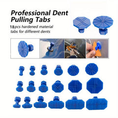 120pcs Glue Pulling Tabs Car Body Dent Removal Paintless Dent Repair Tools
