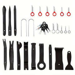 43pcs Trim Removal Tool Set Auto Push Pin Bumper Retainer Fastener Remover Cable