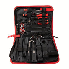 43pcs Trim Removal Tool Set Auto Push Pin Bumper Retainer Fastener Remover Cable