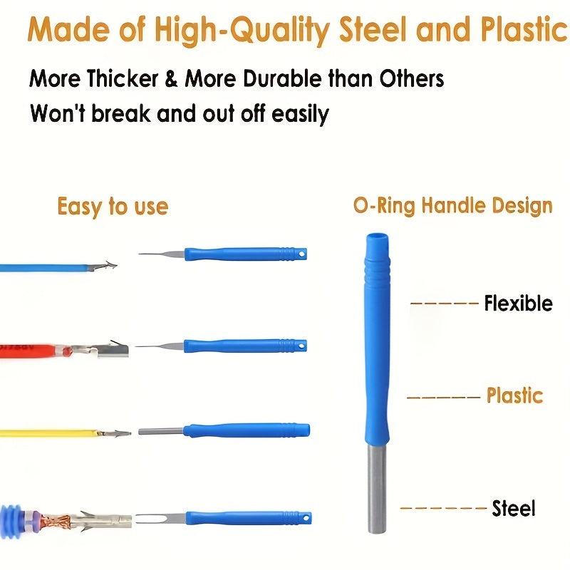 18 Round Handle Automotive Wire Harness Plug Terminal Removal Tool